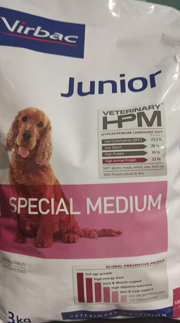 [company_name_branding] Virbac Junior Especial Medium 3kg